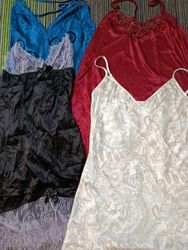 Y2K Short Silk Nighties (2530)