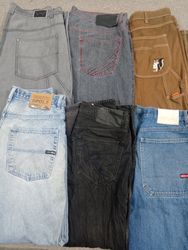 HD1191 Uomo Pantaloni Hiphop Baggy