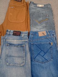 HD1189 Borsa Uomo Jeans Baggy Hiphop
