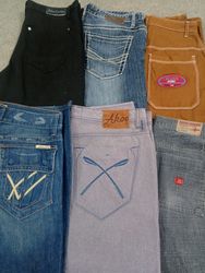 HD1187 Uomini Hiphop Jeans Baggy