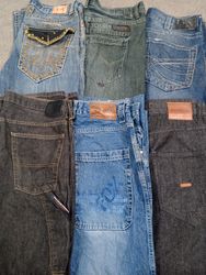 HD1185 Uomo Jeans Baggy Hiphop