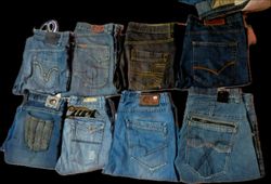 TOMMY HILFIGER E OUTRAS MARCAS MIX JEANS (ID 64)