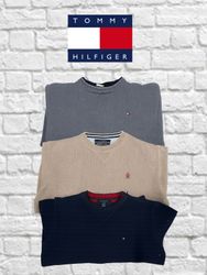 Suéteres de Gola Redonda Tommy Hilfiger