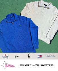 Pulls 1/4 zip Ralph Lauren, Nike Golf, Tommy, Chap..