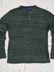 U.S POLO ASSN. Camisa Térmica de Manga Longa