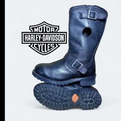 SAY#315 Vintage Biker Boots 🏍️ | Police 883, Harl..