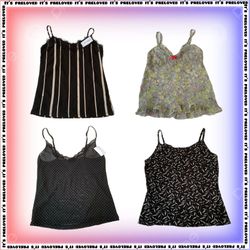 Camis in Monochrome- Y2K Style Tops (SS-1448)