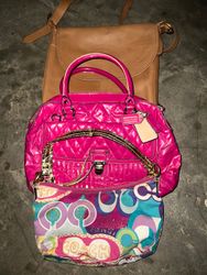 Coach hand bags