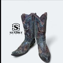 SA#319 Bottes de cowboy vintage les plus haut de g..