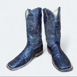 SA#322 Premium Vintage Cowboy Boots – Top Class Bu..