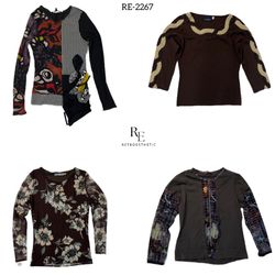 Y2K Grunge Vibe Full Sleeve Tops (RE-2267)