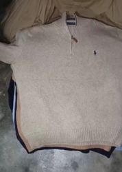 Polo 1/4 Zip and Crewneck Sweaters