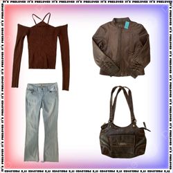 Modern Street Style Mix- Bags, Tops and Pants (SS-..