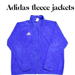 Adidas fleece jackets