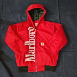 Carhartt X Marlboro Reworked Style Red Jackets