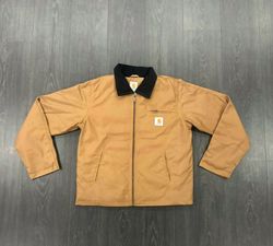 Jaquetas Detroit Carhartt Camel Rework Style