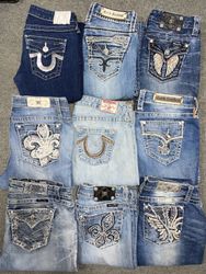 Miss Me True Religion Rock Revival jeans