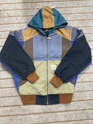 Jaquetas ativas em patchwork estilo Carhartt Rewor..