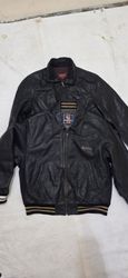Vestes en cuir vintage pour hommes élégantes