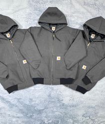 Carhartt Rework Style Grey Jacket