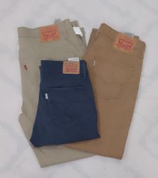 Lot de Pantalons en Coton Vintage Levi's CRZ0213