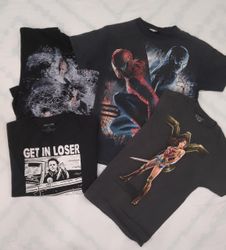 CRZ0239  Movie/show printed T shirt