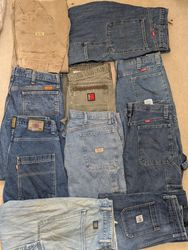 Wrangler e altri pantaloni da muratore