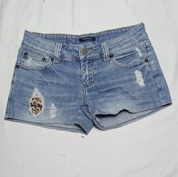 SK#51, Denim Mini Midi Shorts