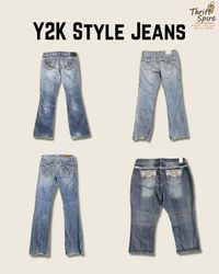 Y2K Style Jeans - (TS-0237)