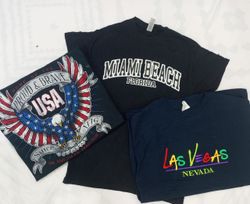 ZV0326 Unbranded state printed t shirt