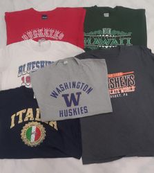 ZV0328  Unbranded university print t shirt