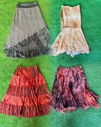 Y2K velvet skirts