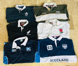 Mix vintage club rugby shirts bundle 62