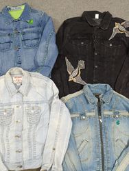 HD1195 Ladies Branded Denim Jackets