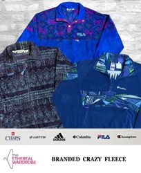 Branded Crazy Fleece Adidas, Columbia, Fila and ot..