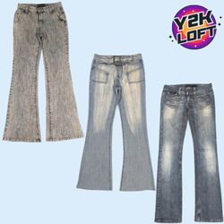 Y2K Bestseller Denim Flared Jeans