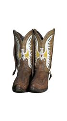 MV257# Super Quality Vintage Cowboy Boots.