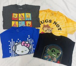 ZV0344   Cartoon print t shirt