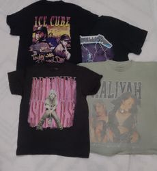 CRZ0259 Vintage Music Retro Konzert T-Shirt Bundle