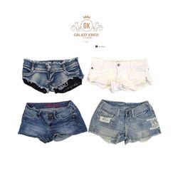 Y2K Sexy Micro Mini Shorts