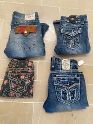 Miss me rock revival and true religion jeans