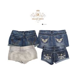 Y2K Sexy Micro Mini Shorts