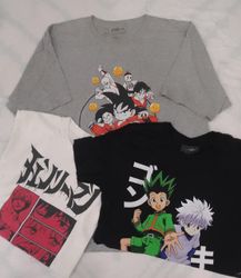 Pacote de Camisetas Gráficas Vintage de Cartoon Ja..