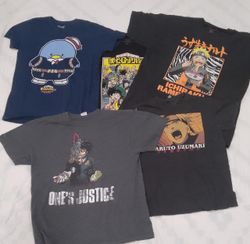 Pacote de Camisetas Gráficas de Desenhos Animados ..