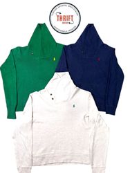 T1879 Ralph Lauren Shawl Neck