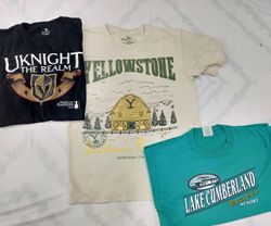 CRZ0311 Vintage Graphic T-Shirt Bundle