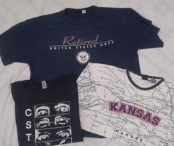 CRZ0314 Vintage Graphic T-Shirt Bundle
