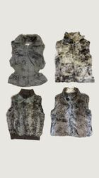 Y2k Cosy Fur gilet (M-W1)