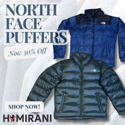 The North Face puffer Jackets