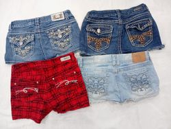IQ0944 Y2K Y2K Rebel Babe Shorts